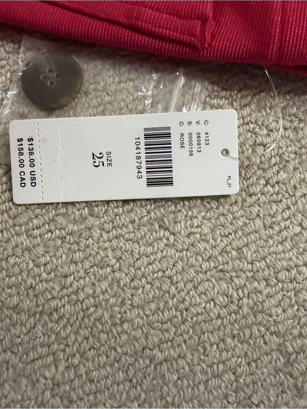 Anthropologie Maeve Colette Knit Crop Wide Leg Pants in Muted Rose NWT - Picture 3 of 3